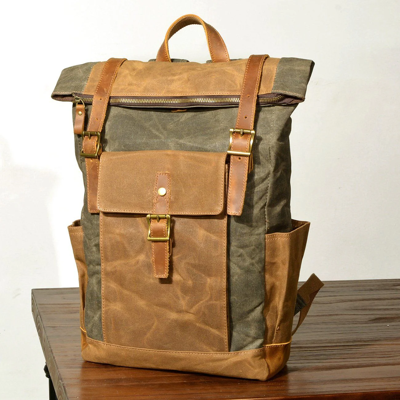 Men's Canvas Backpack | VARBERG - Image 10