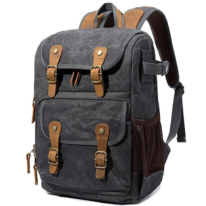 Canvas Camera Bag | VILNIUS - Image 4