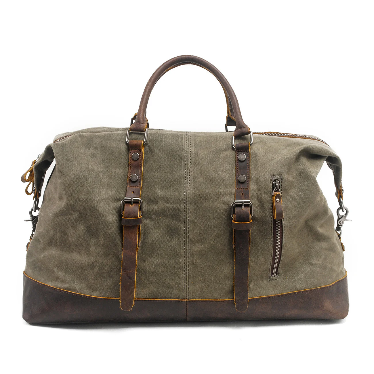 Heavy Duty Canvas Duffle Bag | QAANAQ - Image 7