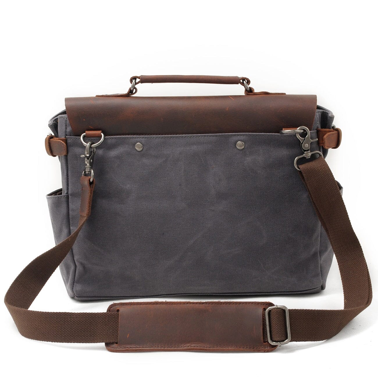 Canvas Crossbody Messenger Bag | TUCSON - Image 12