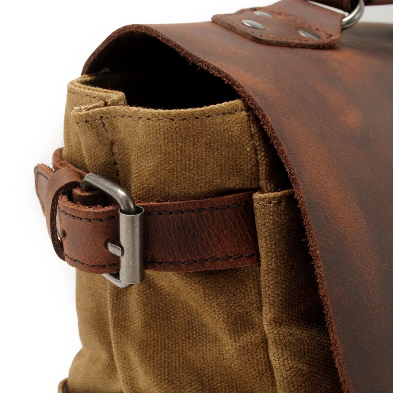 Canvas Crossbody Messenger Bag | TUCSON - Image 18