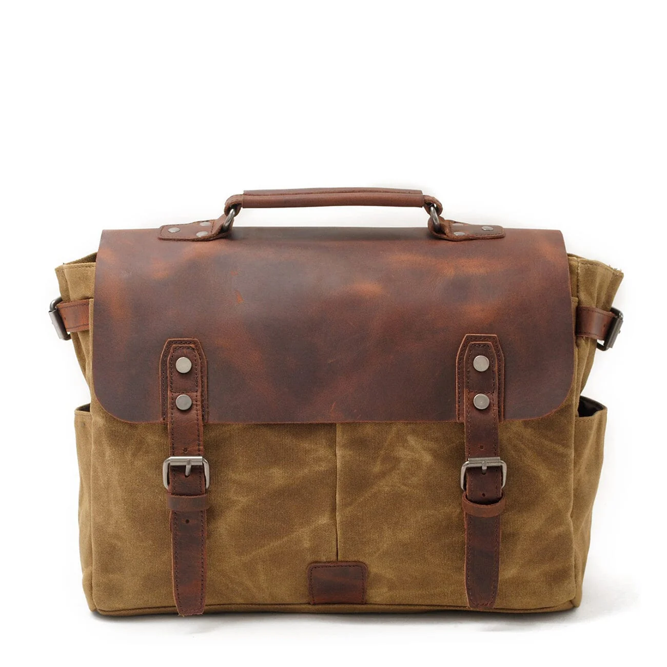 Canvas Crossbody Messenger Bag | TUCSON - Image 3