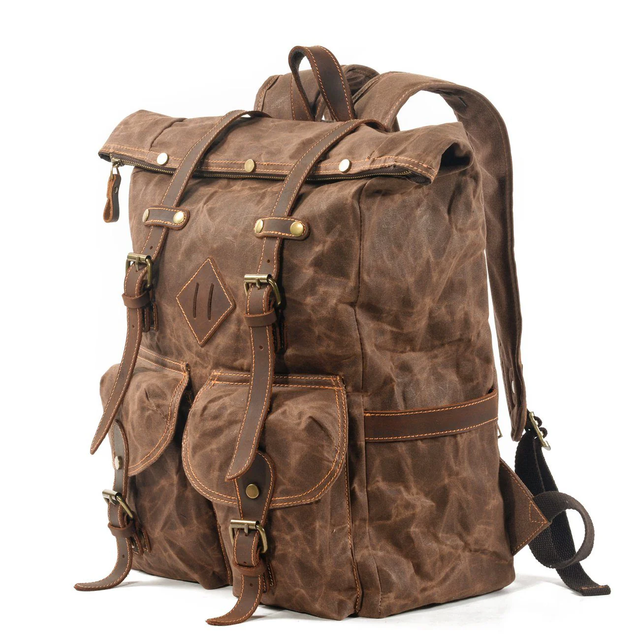 Canvas Hipster Backpack | BERLIN - Image 10