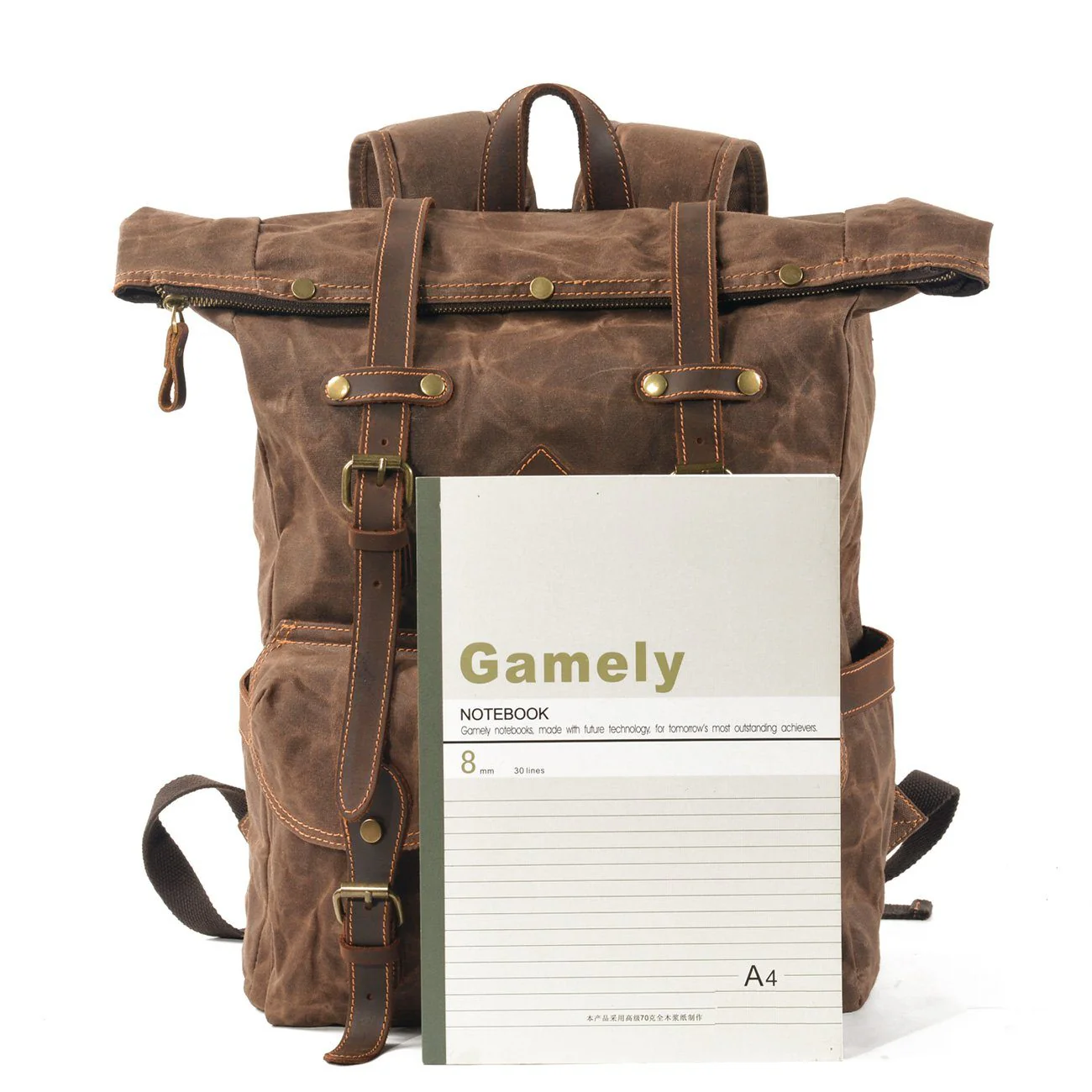 Canvas Hipster Backpack | BERLIN - Image 12