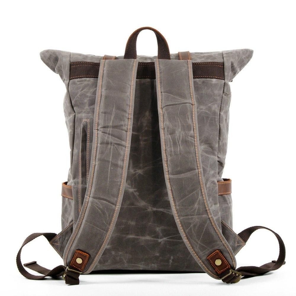 Canvas Hipster Backpack | BERLIN - Image 3