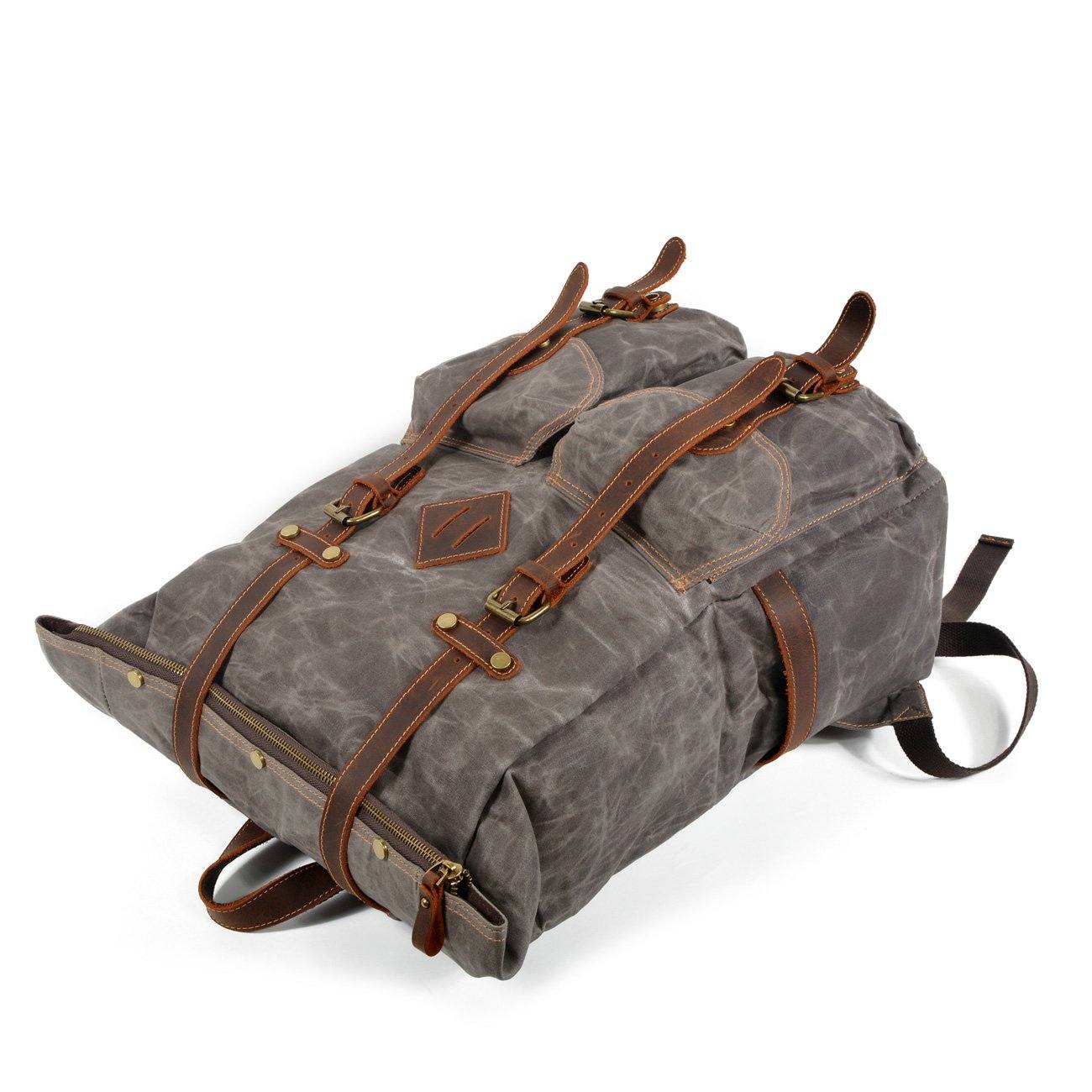Canvas Hipster Backpack | BERLIN - Image 5