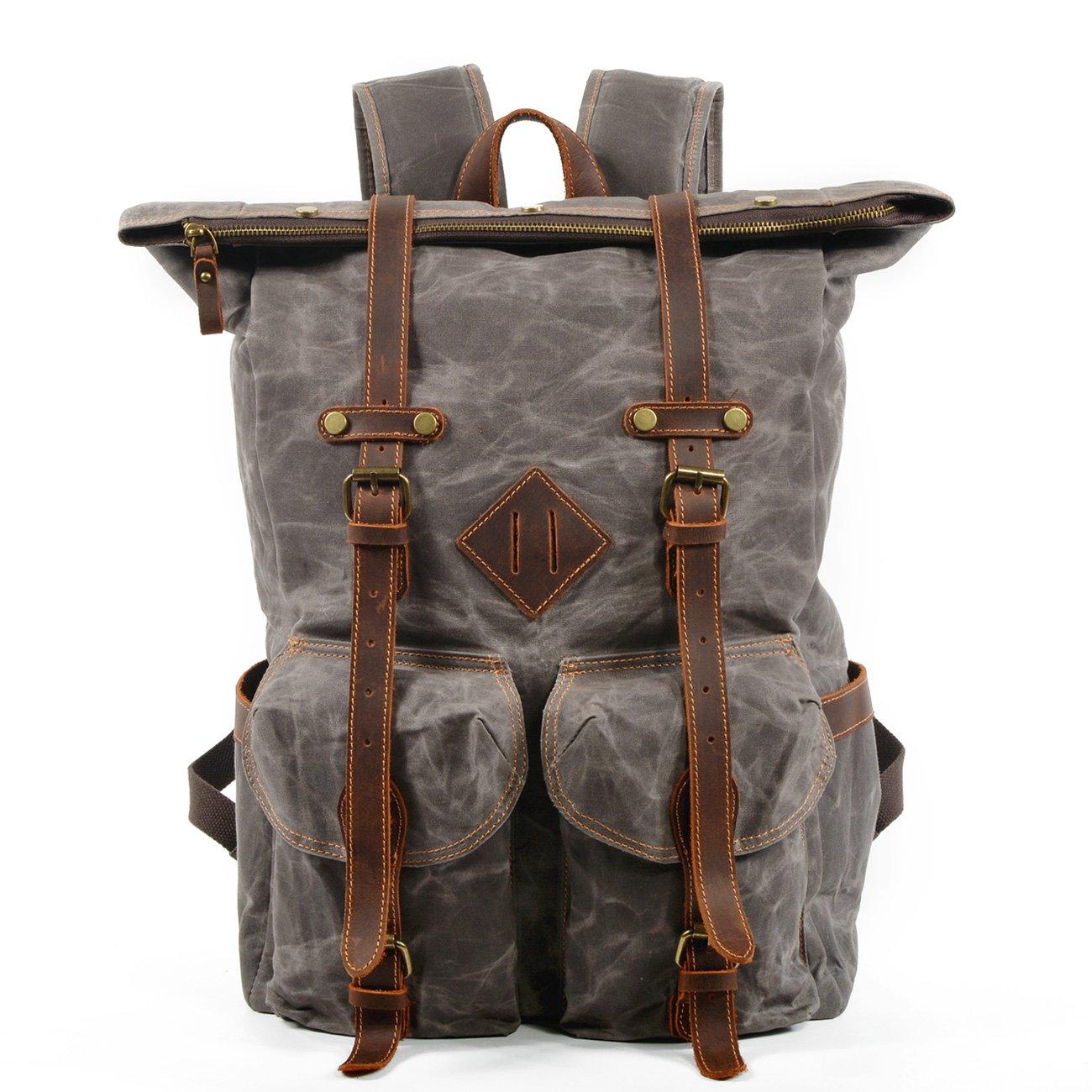 Canvas Hipster Backpack | BERLIN - Image 6