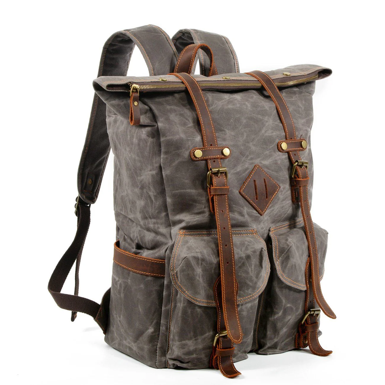 Canvas Hipster Backpack | BERLIN - Image 7