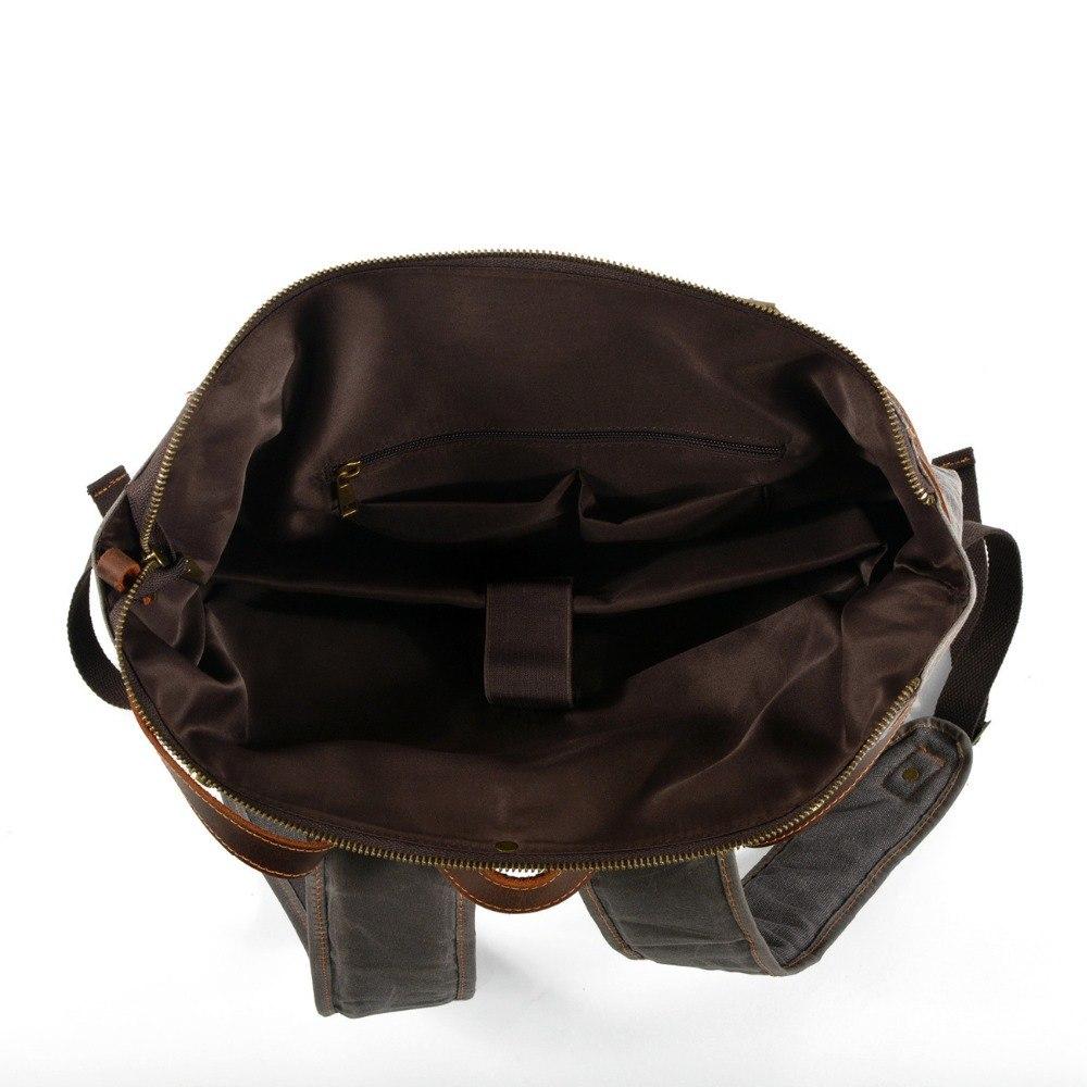 Canvas Hipster Backpack | BERLIN - Image 9
