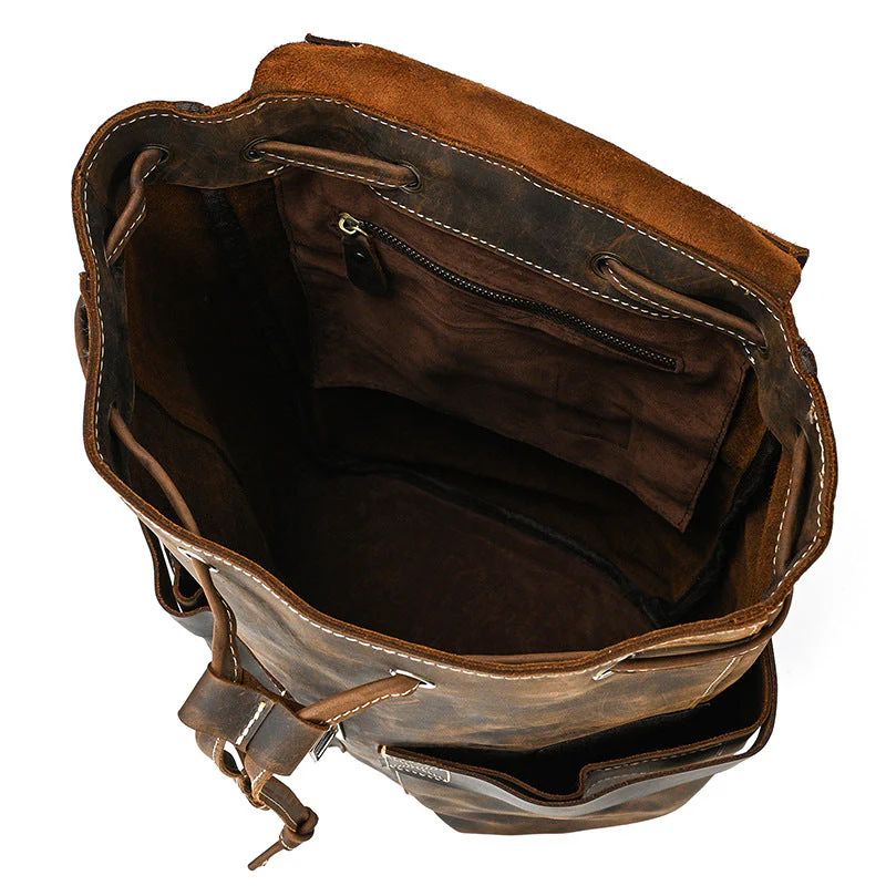 Ladies Leather Backpack | KYIA - Image 10