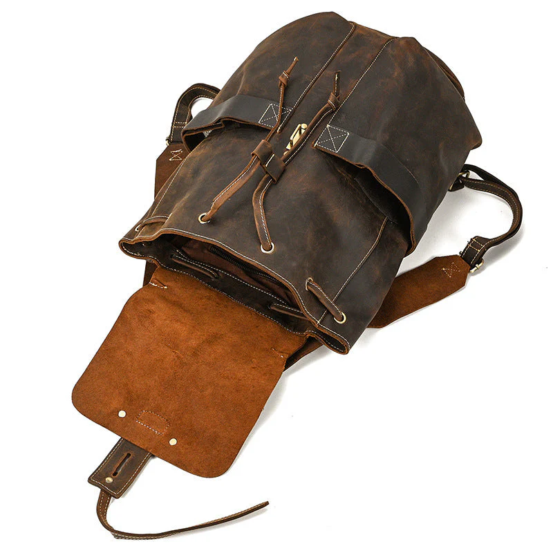 Ladies Leather Backpack | KYIA - Image 8