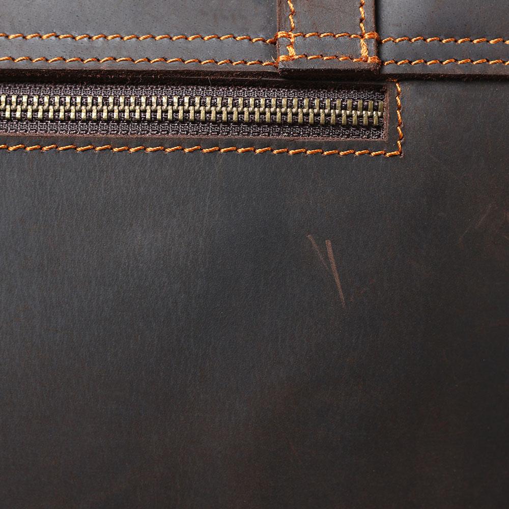 Leather Courier Bag | ZAINA - Image 22