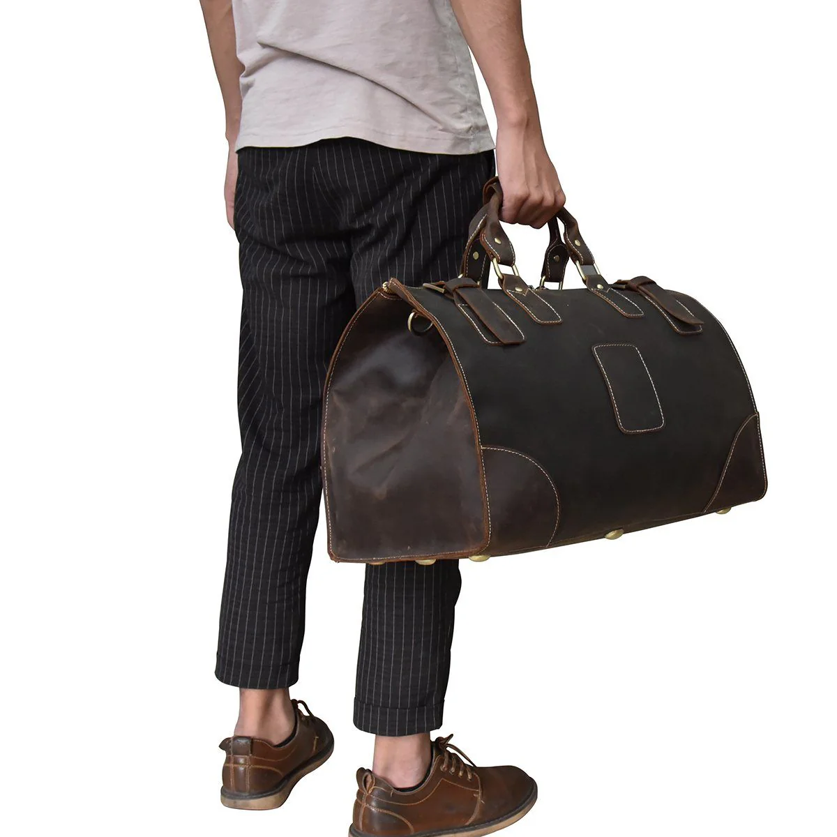 Leather Duffel Bag | MEDELLÍN - Image 19