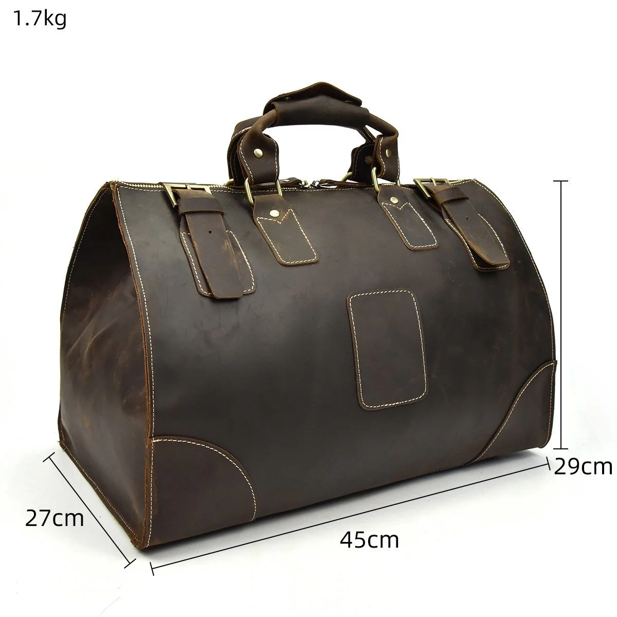 Leather Duffel Bag | MEDELLÍN - Image 4
