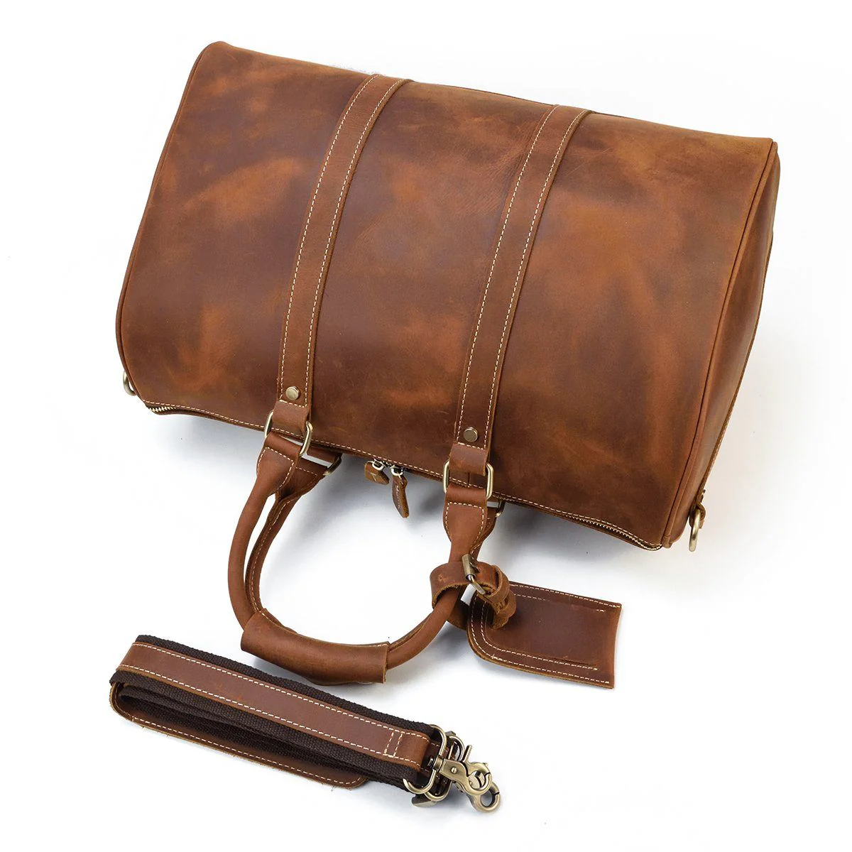 Leather Duffle Bag | USHUAÏA - Image 6