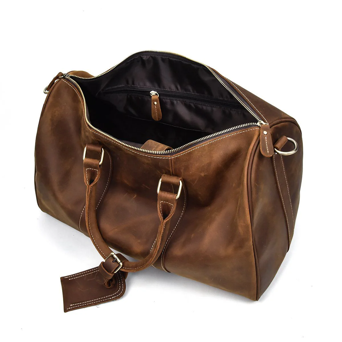 Leather Holdall | ROSARIO - Image 12
