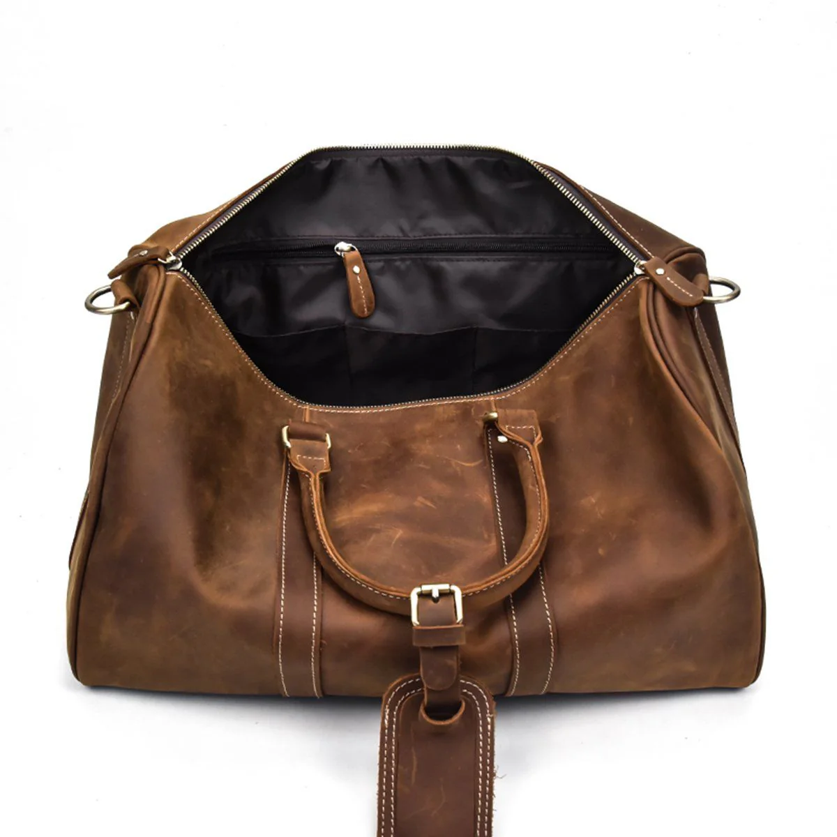 Leather Holdall | ROSARIO - Image 14
