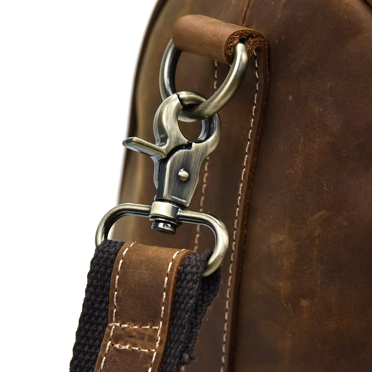 Leather Holdall | ROSARIO - Image 15