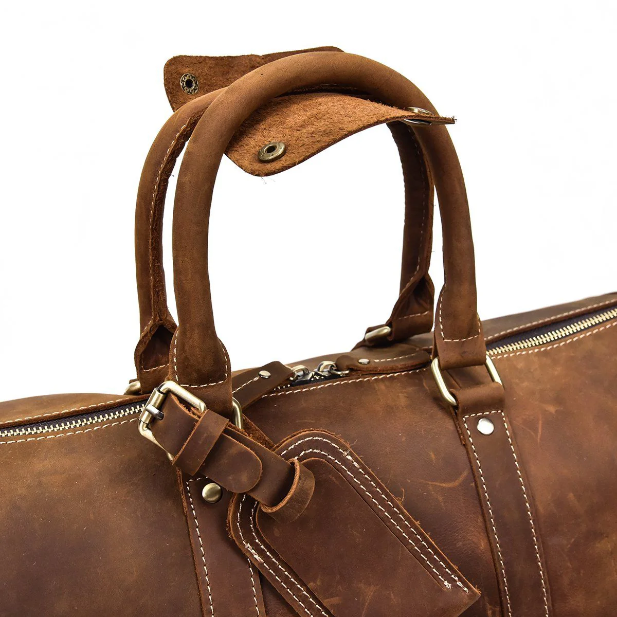 Leather Holdall | ROSARIO - Image 16