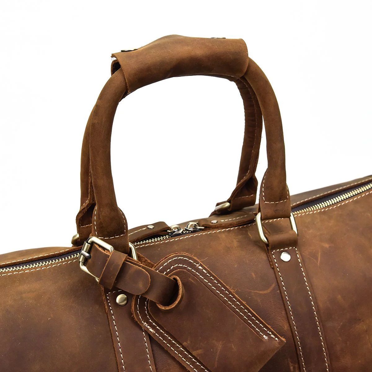 Leather Holdall | ROSARIO - Image 17
