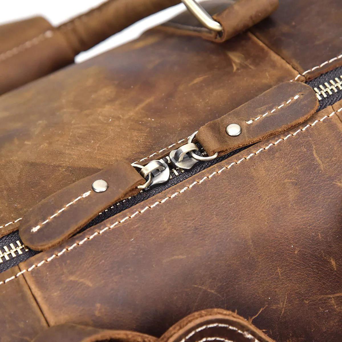 Leather Holdall | ROSARIO - Image 18