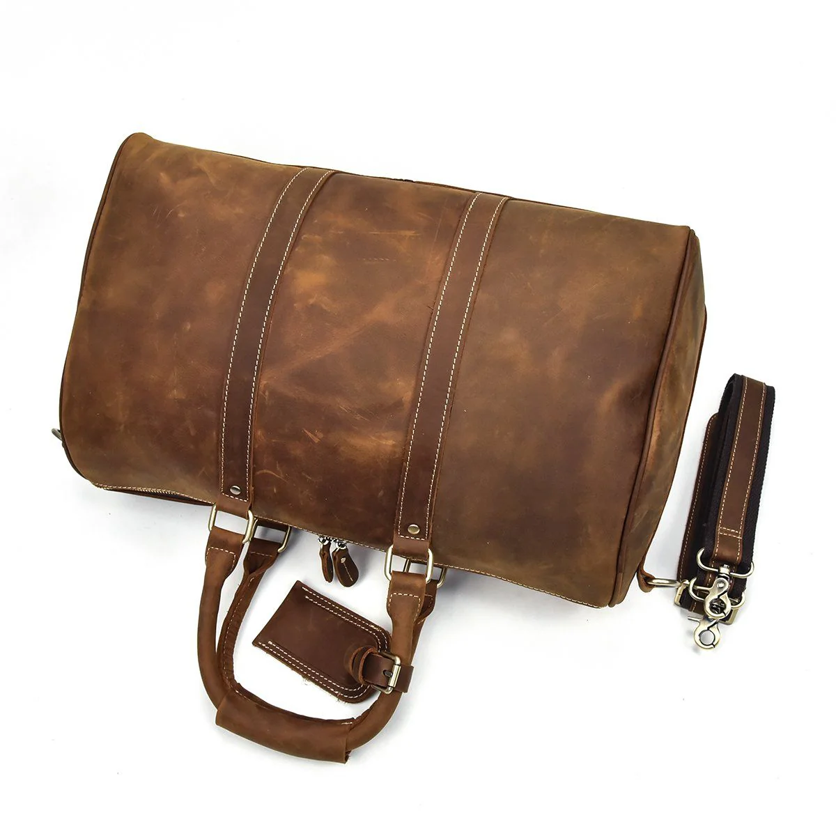 Leather Holdall | ROSARIO - Image 9
