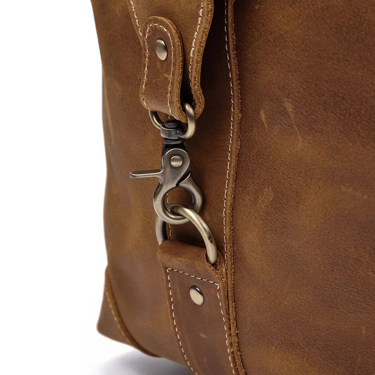 Leather Holdall Bag | LIMA - Image 13