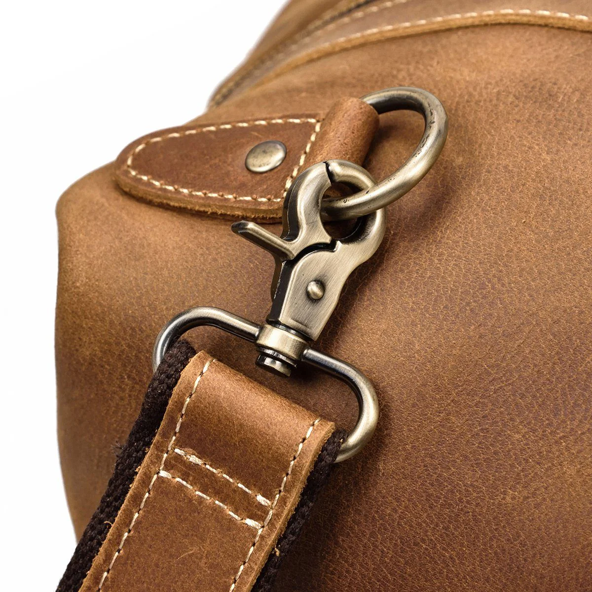 Leather Holdall Bag | LIMA - Image 14