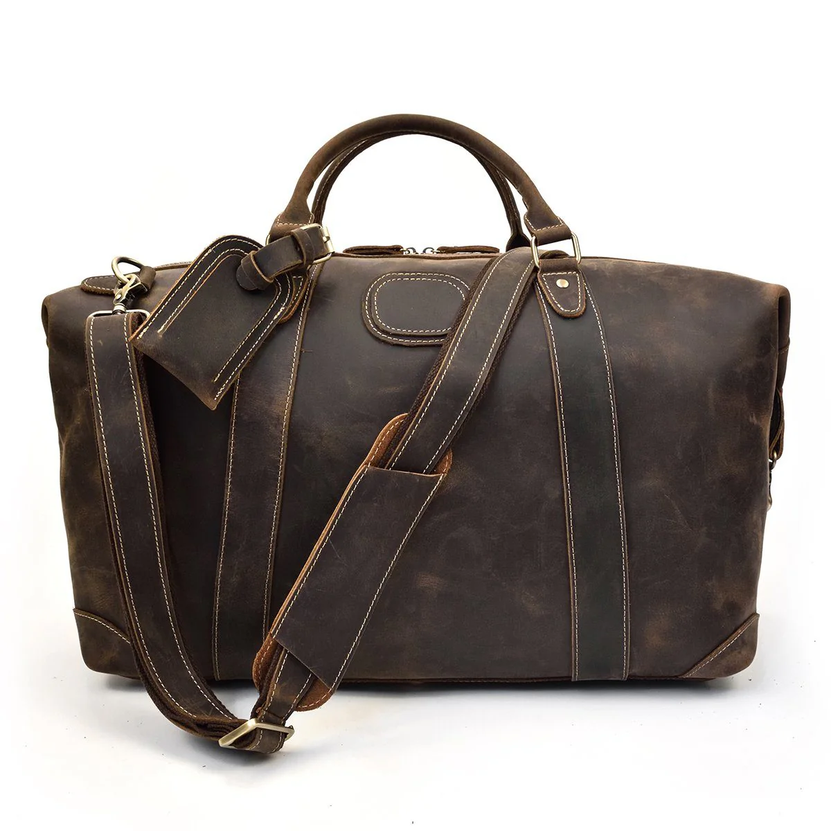 Leather Holdall Bag | LIMA - Image 20