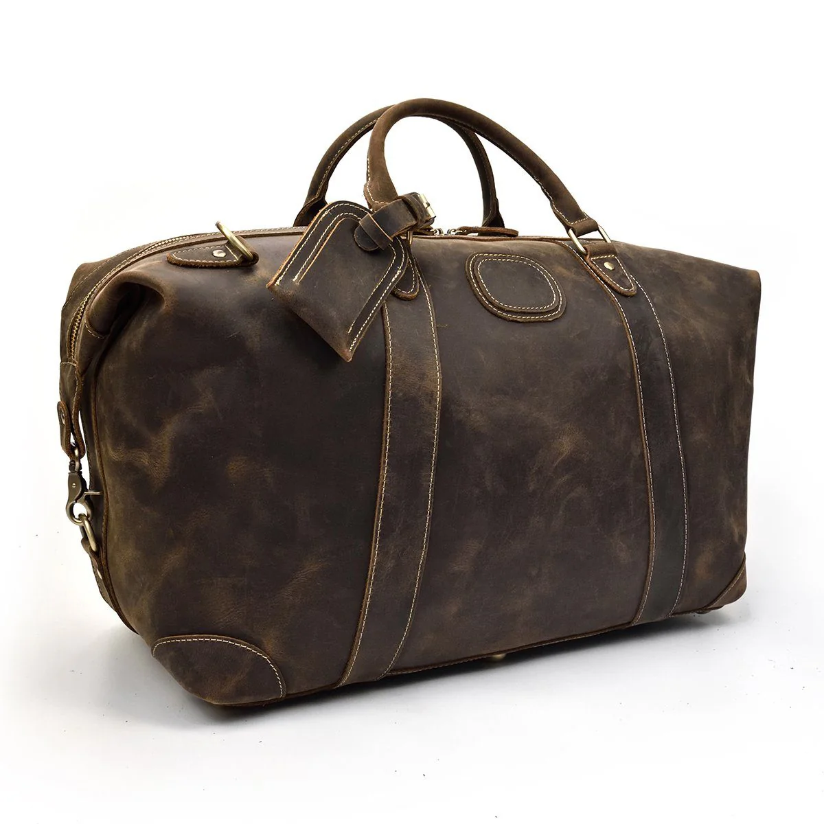 Leather Holdall Bag | LIMA - Image 21