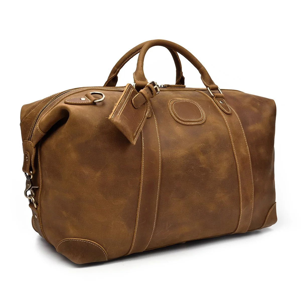 Leather Holdall Bag | LIMA - Image 3