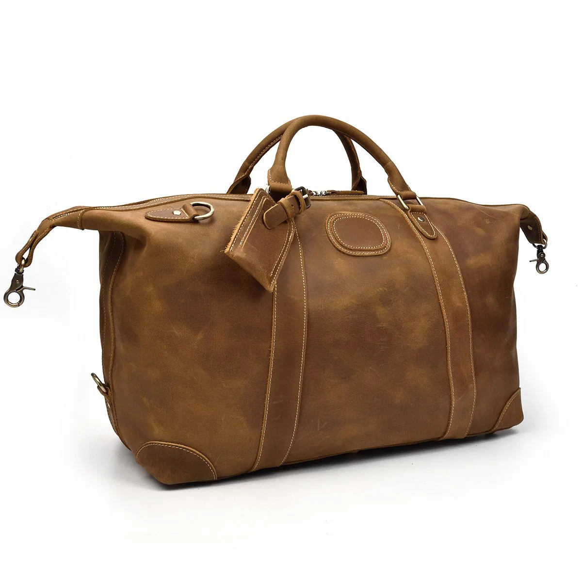 Leather Holdall Bag | LIMA - Image 6