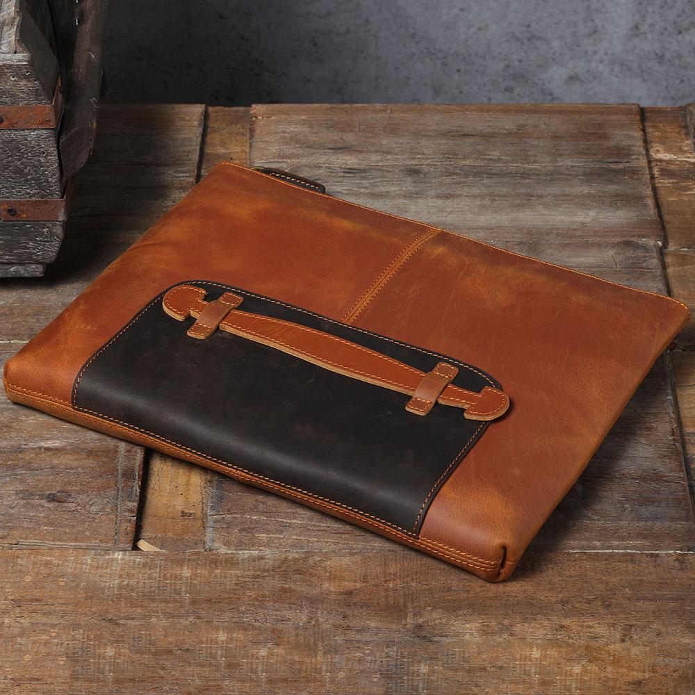 Leather Laptop Pouch | KAORA - Image 10