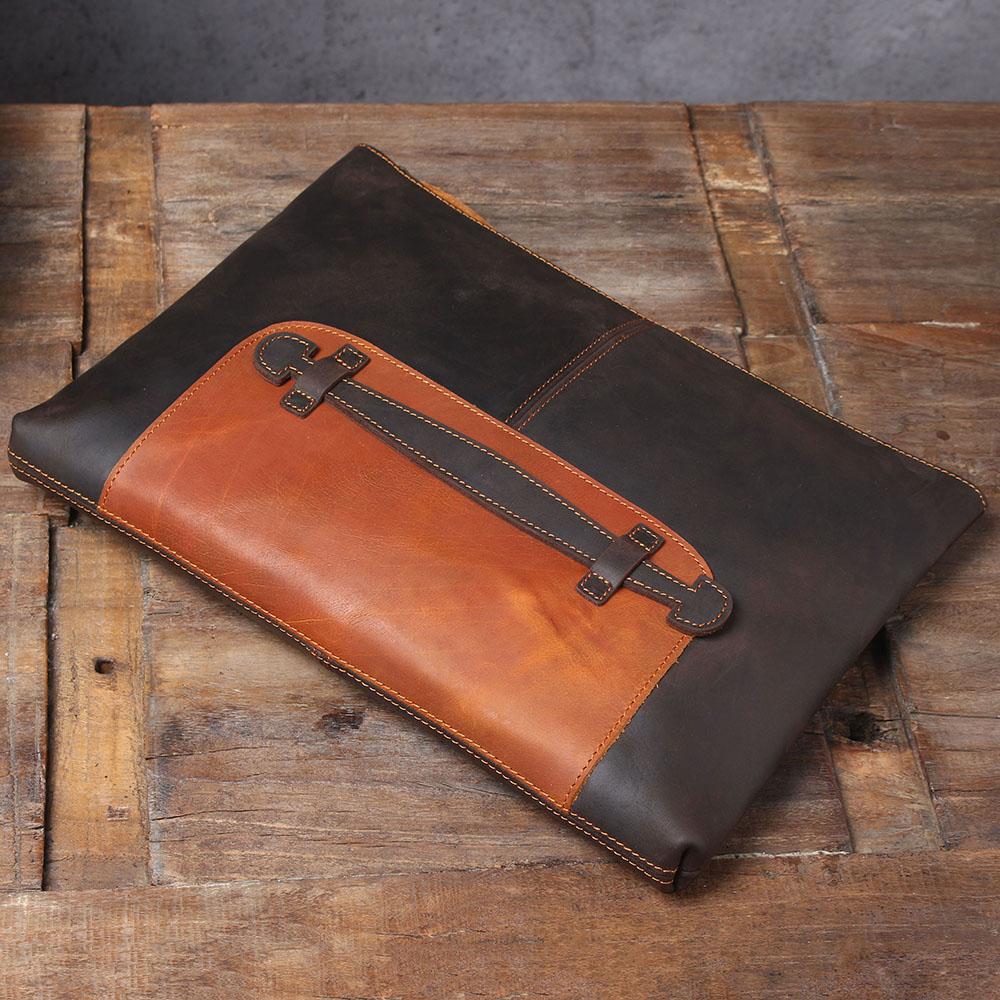 Leather Laptop Pouch | KAORA - Image 11