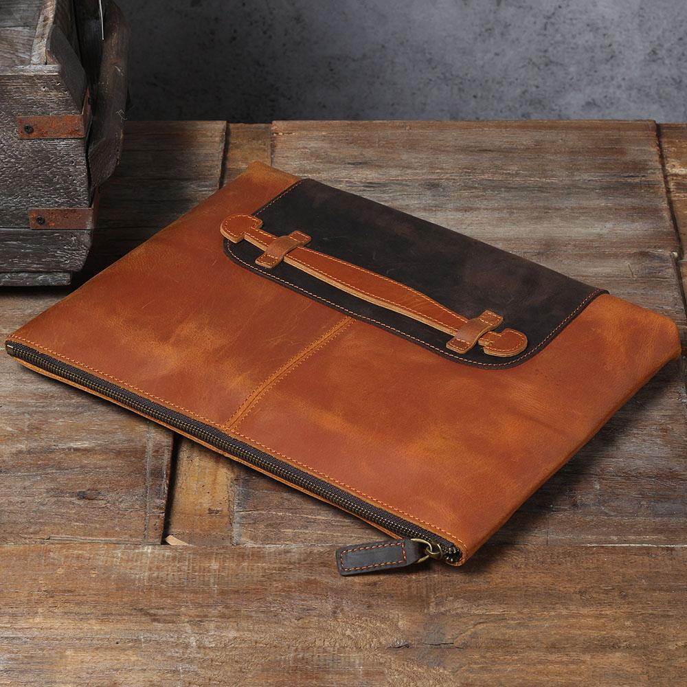 Leather Laptop Pouch | KAORA - Image 12