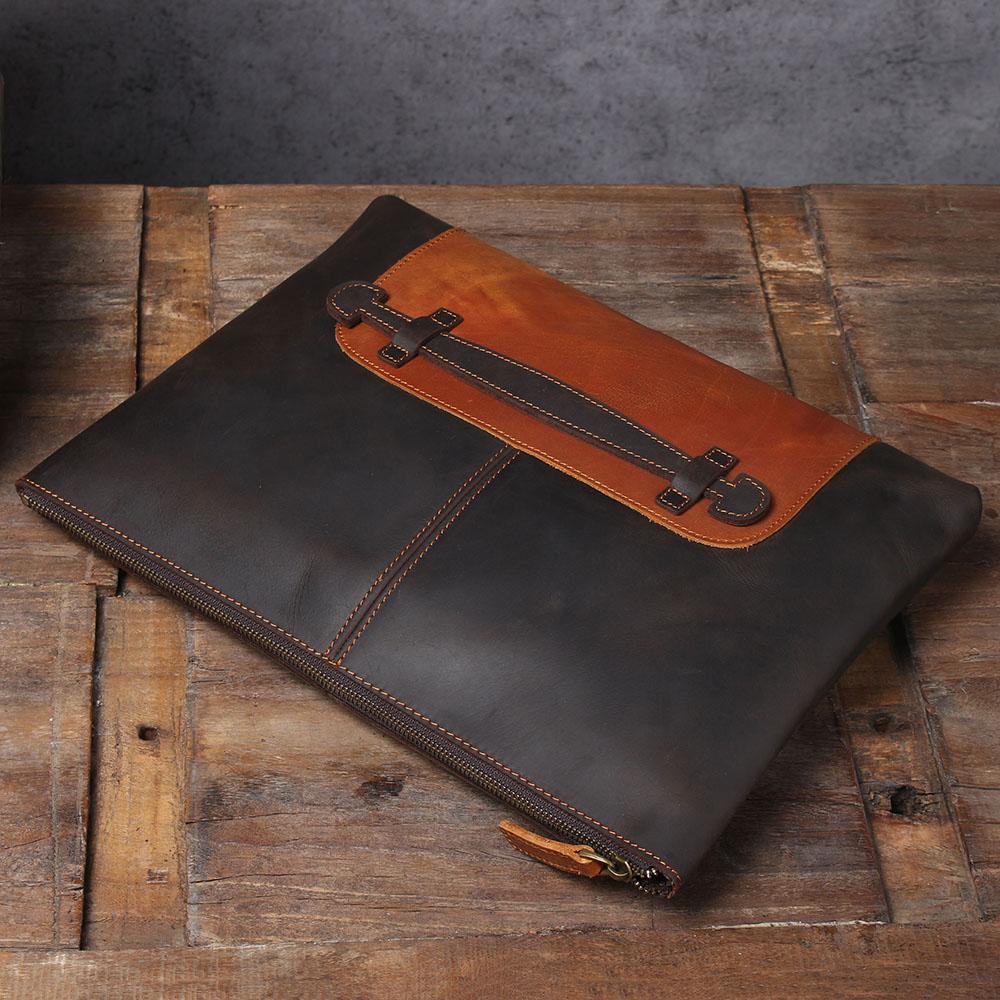 Leather Laptop Pouch | KAORA - Image 13