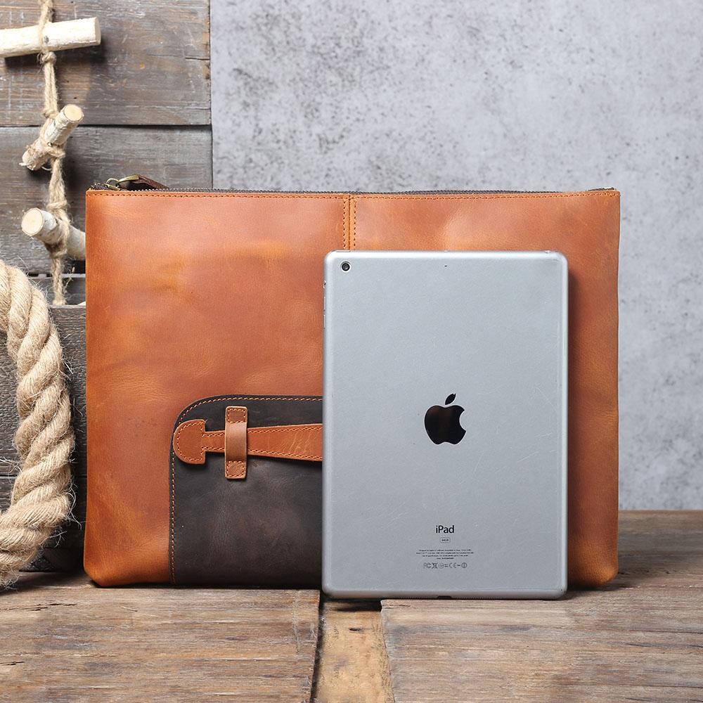 Leather Laptop Pouch | KAORA - Image 14