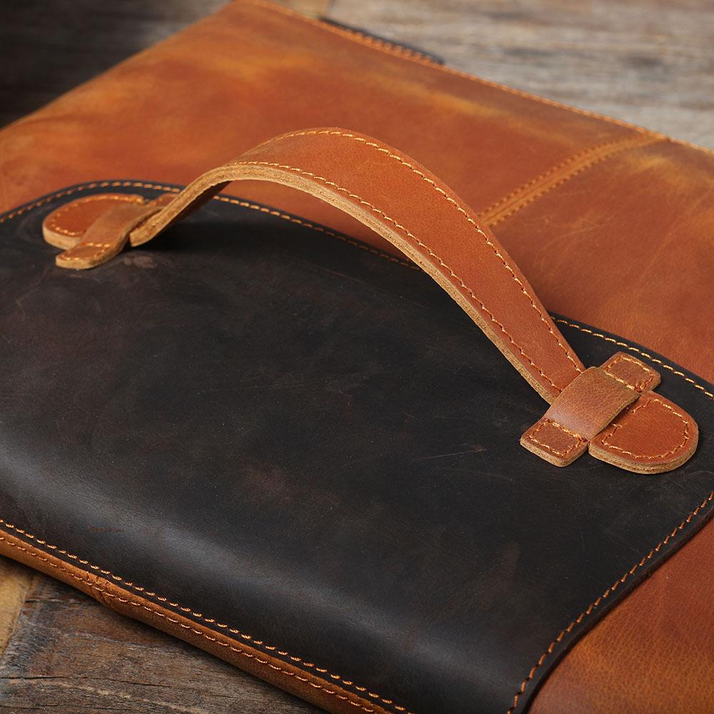 Leather Laptop Pouch | KAORA - Image 18
