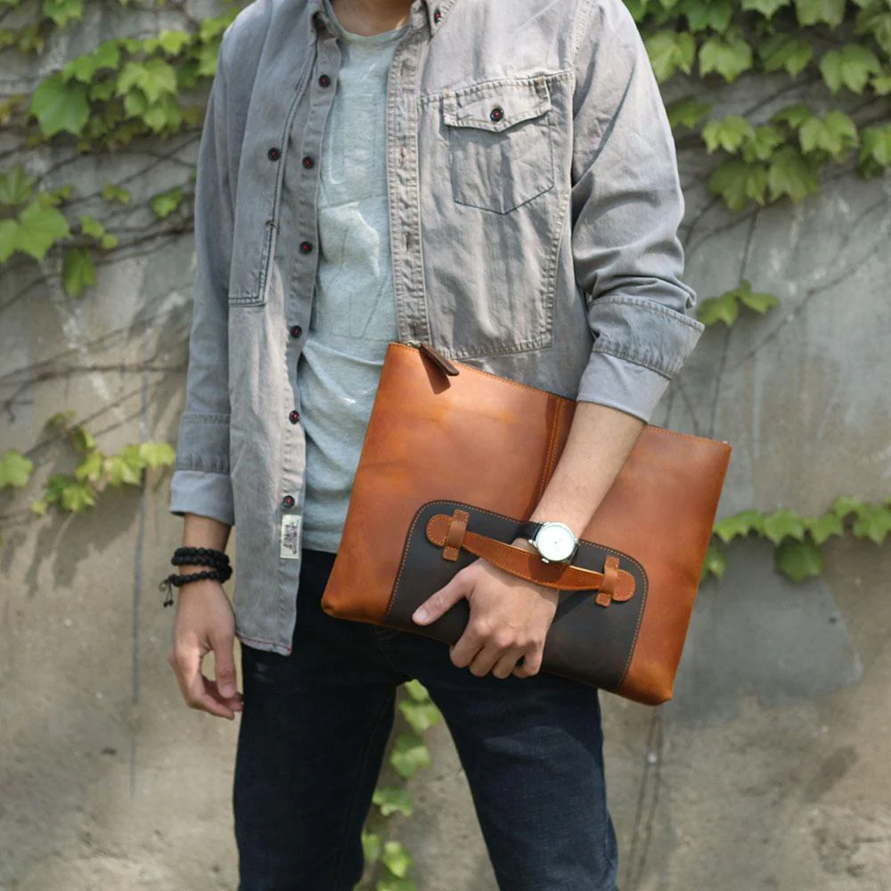 Leather Laptop Pouch | KAORA - Image 27