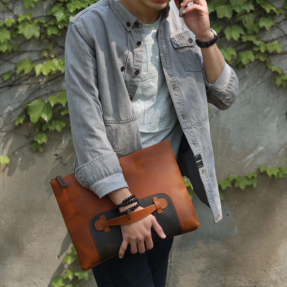 Leather Laptop Pouch | KAORA - Image 28
