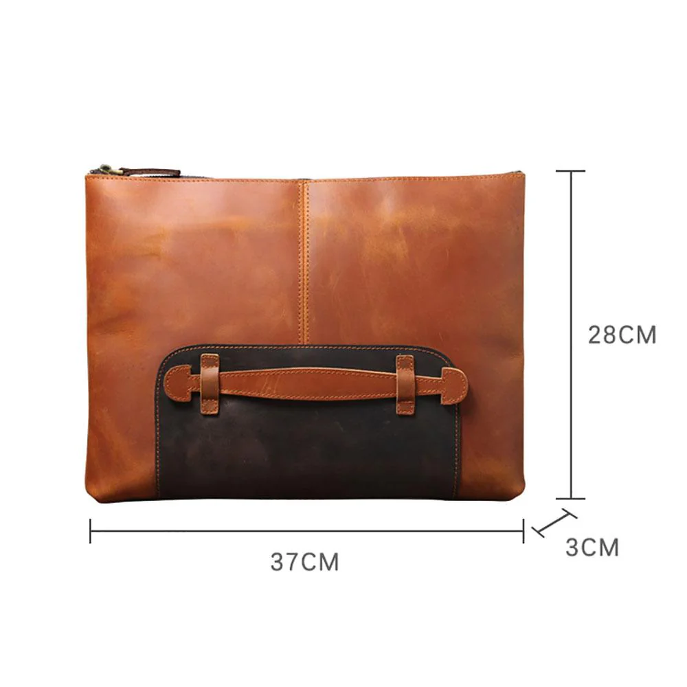 Leather Laptop Pouch | KAORA - Image 3
