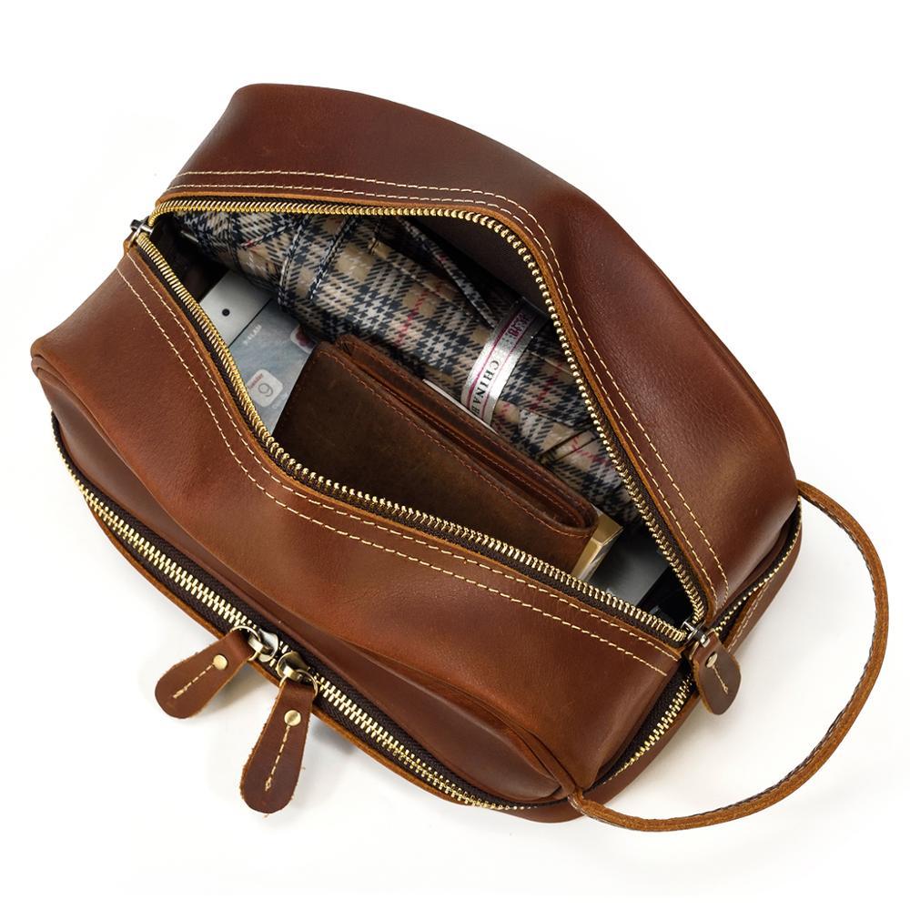 Leather Makeup Bag | DAVOS - Image 10