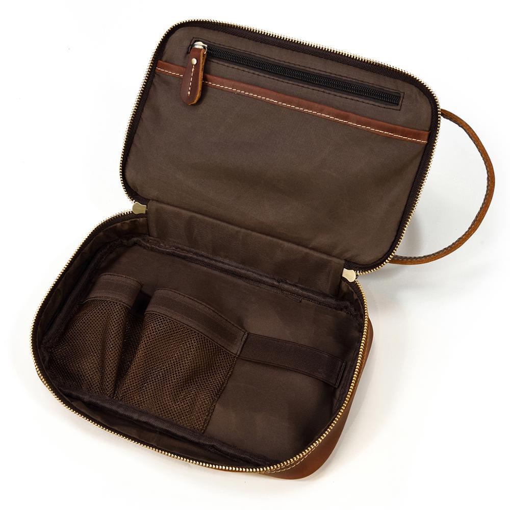 Leather Makeup Bag | DAVOS - Image 11