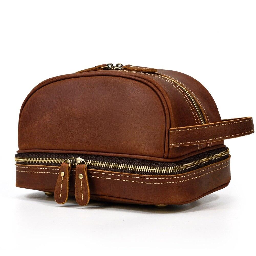 Leather Makeup Bag | DAVOS - Image 3