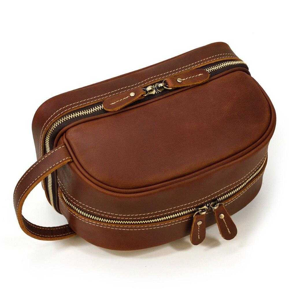 Leather Makeup Bag | DAVOS - Image 5
