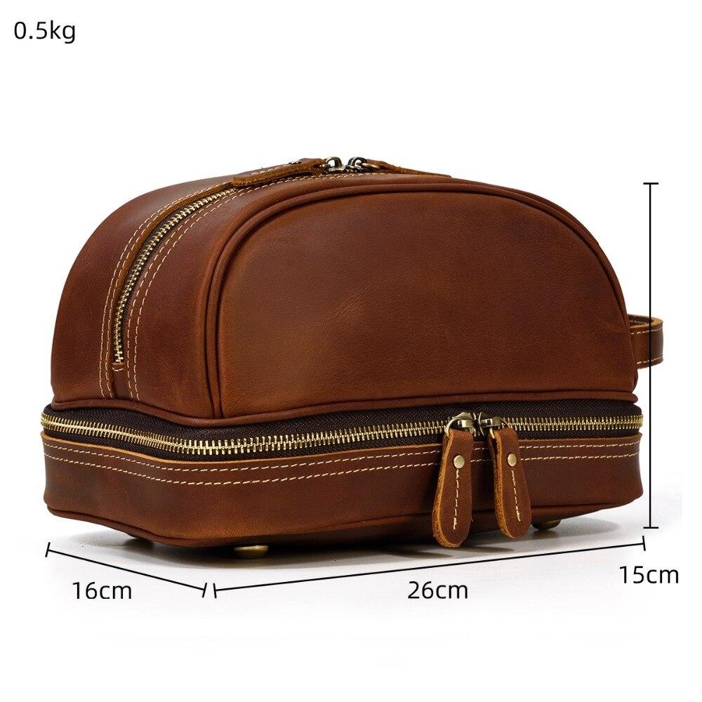 Leather Makeup Bag | DAVOS - Image 6