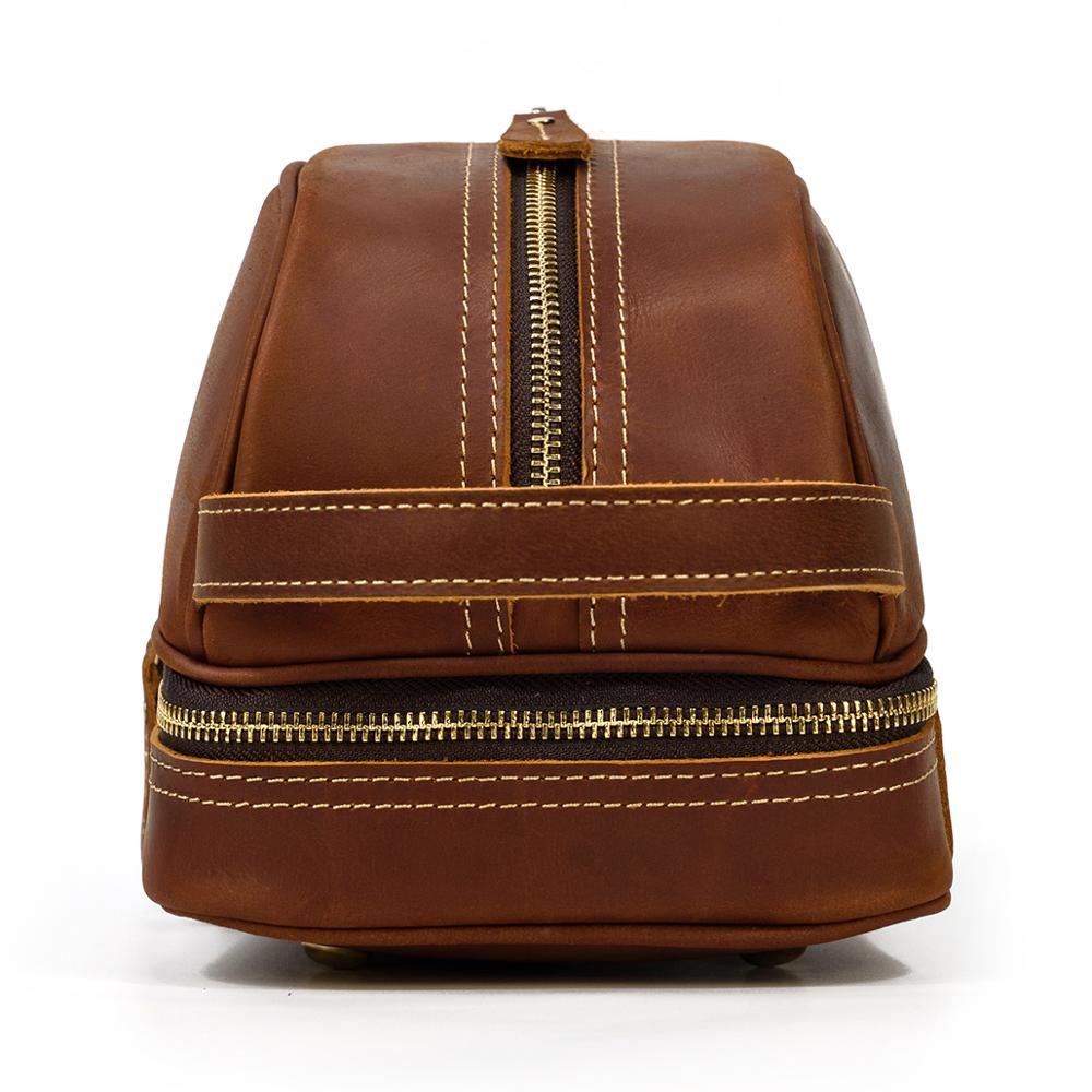 Leather Makeup Bag | DAVOS - Image 7