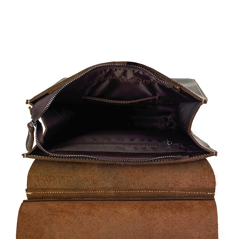 Leather Rucksack Handbag |  TYA - Image 11