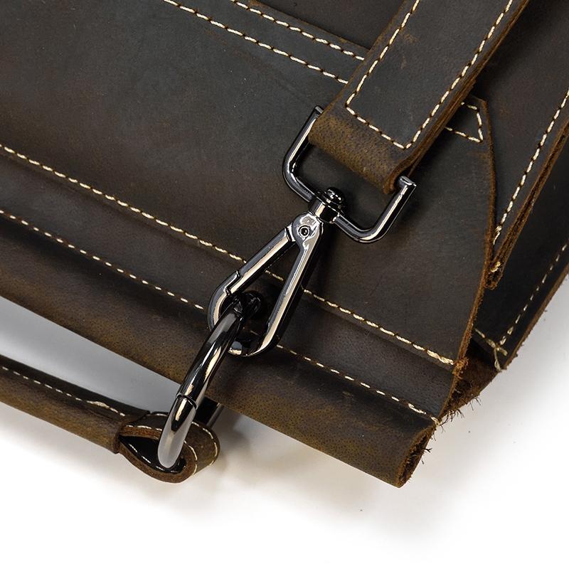 Leather Rucksack Handbag |  TYA - Image 12