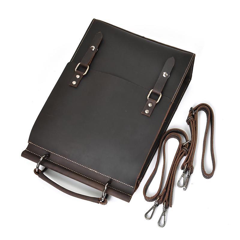 Leather Rucksack Handbag |  TYA - Image 8